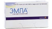 Обезболивание мазью Эмла